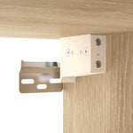 TV Cabinets 2 pcs Sonoma Oak 80x30x30 cm Engineered Wood 804538