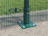 Welded Wire Fence with Concrete Base 100 x 1 m 3352500
