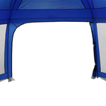 ZNTS Pool Tent with Removable Fly & Mesh Walls Azure Blue 670x590 cm 4100631