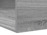 Bed Frame with Storage Grey Sonoma 80 x 200 cm Engineered Wood 3429521