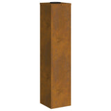Solar Led Pathway Light 2 pcs Bronze Weathering Steel 879722