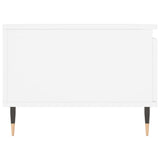 Coffee Table White 90x50x36.5 cm Engineered Wood 830796