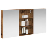 Bathroom Cabinet Set 3 pcs 120 x 10.5 x 60.5 cm Engineered wood 3403734
