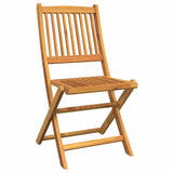 Garden Bistro Set 3 pcs Brown Solid Acacia Wood 42000947