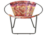 Circle Chair Multicolours Chindi Fabric 286609