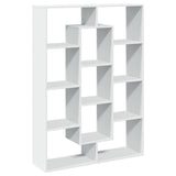 Book Cabinet White 102x29x143 cm Engineered Wood 3310298