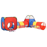 Children Play Tent with 250 Balls Multicolour 190x264x90 cm 3107735