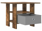 Bedside Table 2 pcs Smoked Oak 41 x 40 x 45 cm Engineered Wood 8000429