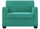 Armchair Turquoise Velvet 42043422