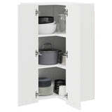 Hanging Cabinet White 57 x 57 x 100 cm Engineered Wood 884370