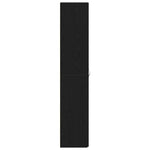 Shoe Cabinet with Door Black 80 x 35.5 x 180 cm Engineered wood 3333845