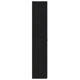Shoe Cabinet with Door Black 80 x 35.5 x 180 cm Engineered wood 3333845