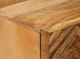 Sink cabinet with Door Brown 62 x 33 x 58 cm Solid Mango Wood 4018935