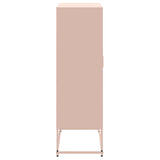 Highboard Pink 68.5x38.5x123.5 cm Steel 846495