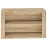 Shoe Rack Sonoma Oak 75x35x45 cm Engineered Wood 816899