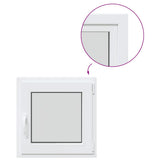 Basement Window RISOR 60x60 cm Tilt&Turn DIN Right White 4108300