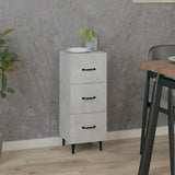 Sideboard Concrete Grey 34.5x34x90 cm Engineered Wood 812352