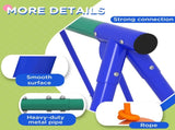 Three-In-One Kids Metal Swing Set with Swing, Glider, Rocking Chair Swing, for Ages 3 years T3398P347542