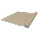 Rectangular Natural Bamboo Rugs 2 pcs 120x180 cm 278744