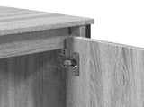 Bathroom Sink Cabinet Grey Sonoma 60x35x60 cm Engineered Wood 848657