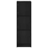 Highboard Black Oak 35 x 37 x 109 cm Engineered Wood 882894