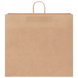 Paper Bags 250 pcs with Handles Brown 54x15x49 cm 4101598