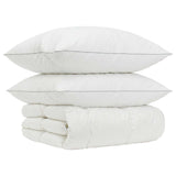 90% Goose Down Duvet Set FULDA 3 pcs 220 x 260 cm Winter White 3442613