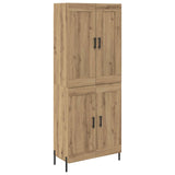 Highboard 2 pcs Artisan Oak Engineered Wood 3415833