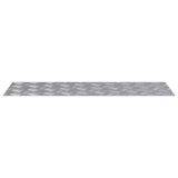 Checker Plates 2 pcs Silver 90 x 30 cm Aluminium 4104307