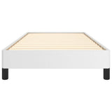 Bed Frame without Mattress White 90x190 cm Single Single Faux Leather 349840
