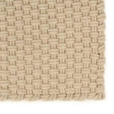 Rug Rectangular Natural 120x180 cm Cotton 345111