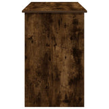 Desk Smoked Oak 102x50x75 cm Engineered Wood 860467