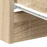 Bedside Cabinet Sonoma Oak 38x35x56 cm Engineered Wood 800456
