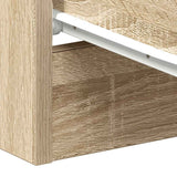 Bedside Cabinet Sonoma Oak 38x35x56 cm Engineered Wood 800456