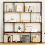 Book Cabinet Old Wood 132x29x141.5 cm Engineered Wood 3310314