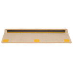 Stair Mats 10 pcs 65x21x4 cm Cream Rectangular Edge 149823