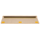 Stair Mats 10 pcs 65x21x4 cm Cream Rectangular Edge 149823
