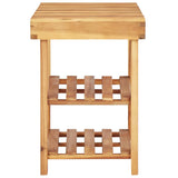 45931 Shoe Rack 90x32x46 cm Solid Acacia Wood