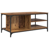 Coffee Table Old Wood 100 x 50 x 45 cm Engineered Wood 886240