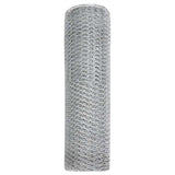 Hexagon Fence Silver 0.6 x 50 m Galvanised steel 42005709