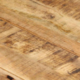Table Top Solid Mango Wood 25-27 mm 140x60 cm 286026