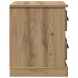 Bedside Cabinet with Drawer 2 pcs Artisan Oak 39 x 39 x 47.5 cm 881331