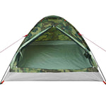 Camping Tent Dome 4-Person Camouflage Waterproof 4009638