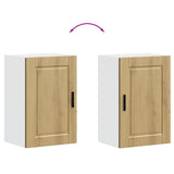 Kitchen Wall Cabinet Porto Artisan Oak Engineered Wood 854036