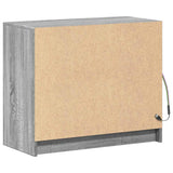 Sideboard with LED Grey Sonoma 72x34x61 cm Engineered Wood 852178
