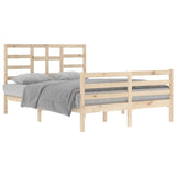 Bed Frame without Mattress Solid Wood 140x200 cm 3105860