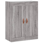 Highboard Grey Sonoma 69.5x34x180 cm Engineered Wood 3199535