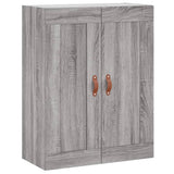 Highboard Grey Sonoma 69.5x34x180 cm Engineered Wood 3199791