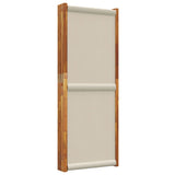 5-Panel Room Divider Light Grey 350x180 cm 4003357