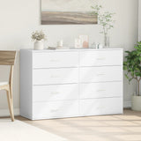 Sideboards 2 pcs White 60x39x80 cm Engineered Wood 3276623
